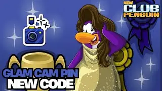 📸 GLAM CAM PIN LOCATION + NEW CODE |  New Club Penguin