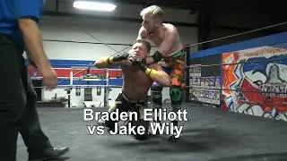 Braden Elliott vs Jake Wily Free Wrestling Match