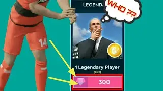 DLS 20 first legendary player || 300 gems legend player || Dream League Soccer 20 no mod/no hack