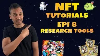 NFT TUTORIALS - EPI 8 - Best NFT Research Tools for Analytics and Data.