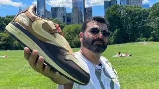 De Stadium Goods a Central Park con unos Nike Air Max 1 x Travis Scott Baroque Brown