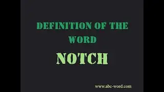 Definition of the word 