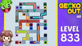 Gecko Out Level 833 Solution Walkthrough