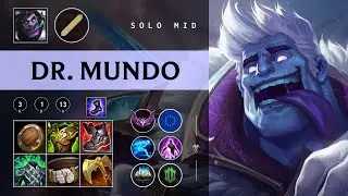Dr. Mundo Mid vs Syndra - EUW Master Patch 26.01