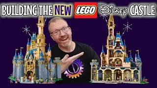 Building the #Lego #Disney100 Castle | Build & Review