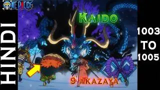 One Piece Episode 1003 to 1005 Hindi  Wano Arc Full Breakdown & Review1