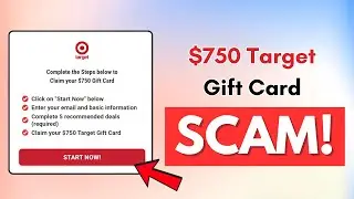 Redgifted.com Review: Scam Or Legit? FREE $750 Target Gift Card