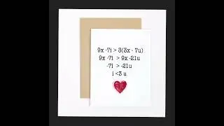 Maths Love &hearts;️|| JG video || #maths #mathslove