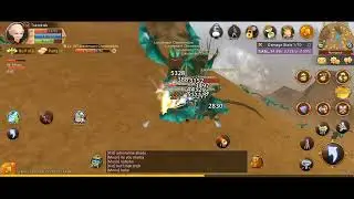 Flyff Universe Blade AOE Farming in Desert No Need Heal🔥