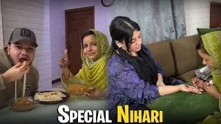 Momina ne mama se mehendi lagwa li😍| Papa ke liye famous idrees nihari laya but khai nahi🥲