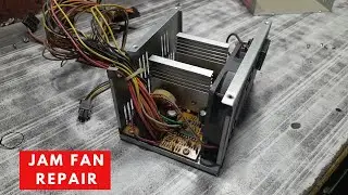 how to repair cpu fan || cpu power supply fan not working || cpu fan jammed
