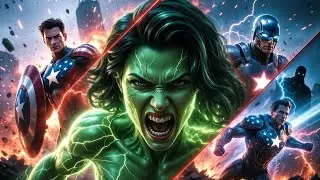 She Hulk Transformation AI Short Film | 5-Minute Cinematic AI Action Short Film (Ultra HD)