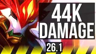 JHIN & Thresh vs LUCIAN & Janna (ADC) | 44K damage | KR Master | 26.1