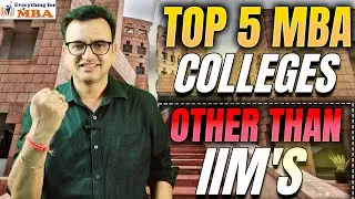 Top 5 MBA Colleges Other Than IIM 🔥 Better ROI, Strong Placements & Brand Value &ndash; Must Watch
