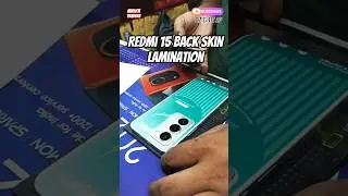 Redmi 15 5g❤️&zwj;🔥📱✅mobile back skin lamination protector #membrane #redmi #trend #shorts