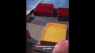 We Checked Out Rare Dracula Books at The Rosenbach Museum Including First Editions