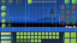 كيف تصنع الارض و بوابة التختيم المرحلة في geometry dash 