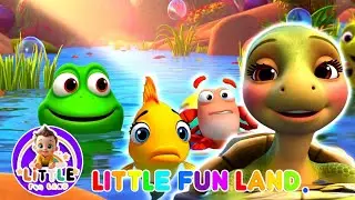 Fishy, Fishy in the Brook | @Little-Fun-Land Nursery Rhymes & Kids Songs#cartoon