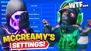 So I copied MCCREAMY'S Fortnite Settings... (very hard)