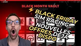 🔥 Black Friday Sim Racing 2025 : Les MEILLEURES PROMOS d&eacute;j&agrave; dispo (-50% Asetek, -25% Moza) !