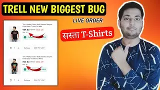 🔥New Biggest Shopping Bug | trell neg bug | free products | free online shopping 2022