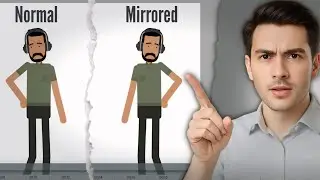Why mirrors flip images horizontally but not vertically | The science revealed!