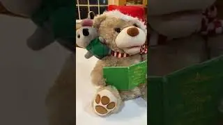 STORYTELLING BEAR AND MOUSE PLUSH BATTERY TOY