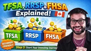 TFSA vs RRSP vs FHSA: Which One to Choose? | Canada Beginner Investing Guide 2026 🇨🇦