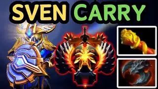 🔥 STUN. CLEAVE. WIN. &mdash; SVEN CARRY DESTROYS ALL | DOTA 2 🔥