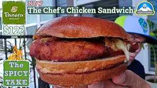 Panera Bread&reg; Spicy Take Chef's Chicken Sandwich Review! 👨&zwj;🍳🌶️🐔🥪 | theendorsement