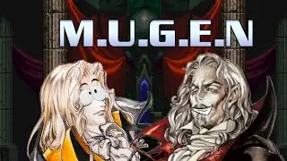 Castlevania SOTN but Alucard gets stuck in a weird MUGEN