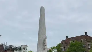 Dam Square Amsterdam busiest square having Royal Palace, New Church, dining and shopping