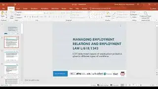 OTHM L7 DiHRM-Unit- Managing Employment Relations and Employment Law -LO3-(SK)