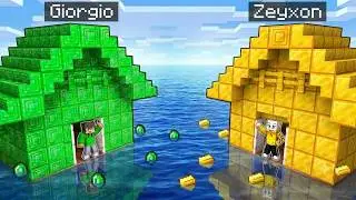 BATTAGLIA di CASE ACQUATICHE su Minecraft!