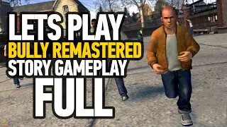 Bully PS4 Edition Walkthrough Full Game - Live Stream (1080p)