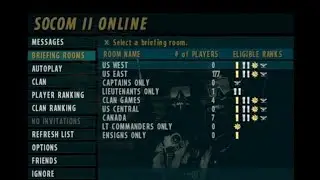 Socom 2 Online: Saturday Socom Servers 2021