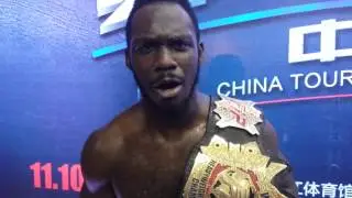 Rich Swann FIP World Heavyweight Championship Victory Post Match Interview (2014-11-14)