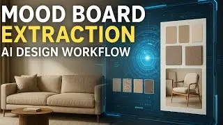 Mood Board Extraction | AI Interior Design Workflow for Visual Inspiration