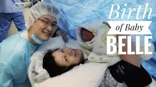 PAINLESS BUT Emotional BIRTH of Baby Belle| EMERGENCY C SECTION #養和醫院 #painless #labourdelivery