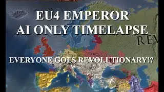 EU4: Emperor | AI Only Timelapse