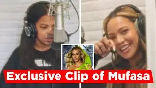 Exclusive Clip: Beyonc&eacute; And Blue Ivy Behind The Scenes Of Disney's Mufasa