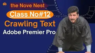 💡 Create News  -Style Crawling Text in Adobe Premiere Pro | Full Tutorial (Lecture 12)