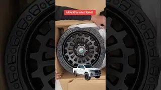 Alloy Wheels Alloy Rims 4x4 Offroad Rims Hilux Revo I Lahore Pakistan #hiluxrevo #4x4 #alloywheels