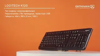Обзор клавиатуры LOGITECH K120 for business | Ситилинк