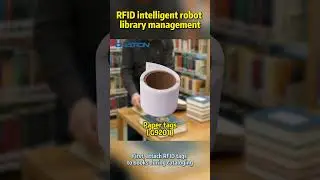 RFID&nbsp;intelligent&nbsp;robot&nbsp;library&nbsp;management  #rfid #robot #rfidsolution #tech