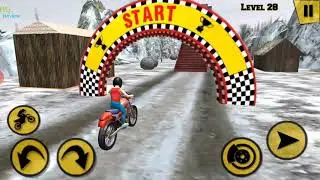 Crazy Bike Stunt Race 3D # 4 - Android iOS Gameplay -Level 23-30