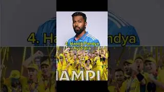 Top 5 indian cricketer international team ka father #shorts