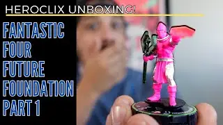 Heroclix 2021 | Fantastic Four Future Foundation Wizkids Heroclix Unboxing Part 1