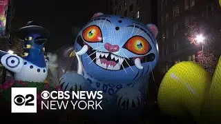 Balloons ready for 2025 Macy's Thanksgiving Day Parade