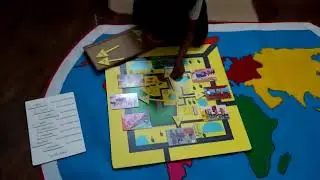 Direction board.#kids #preschool #play #fun #enjoy #activities #material #learn #direction